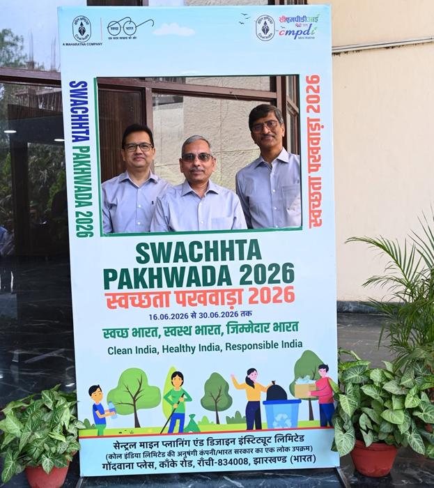 Swachhata Pakhwada inaugurated at CMPDI